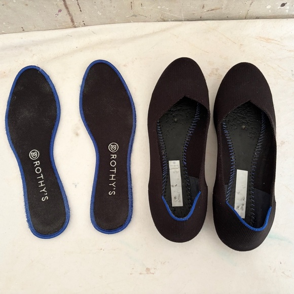 Rothy's the Flat in Black - Picture 5 of 8